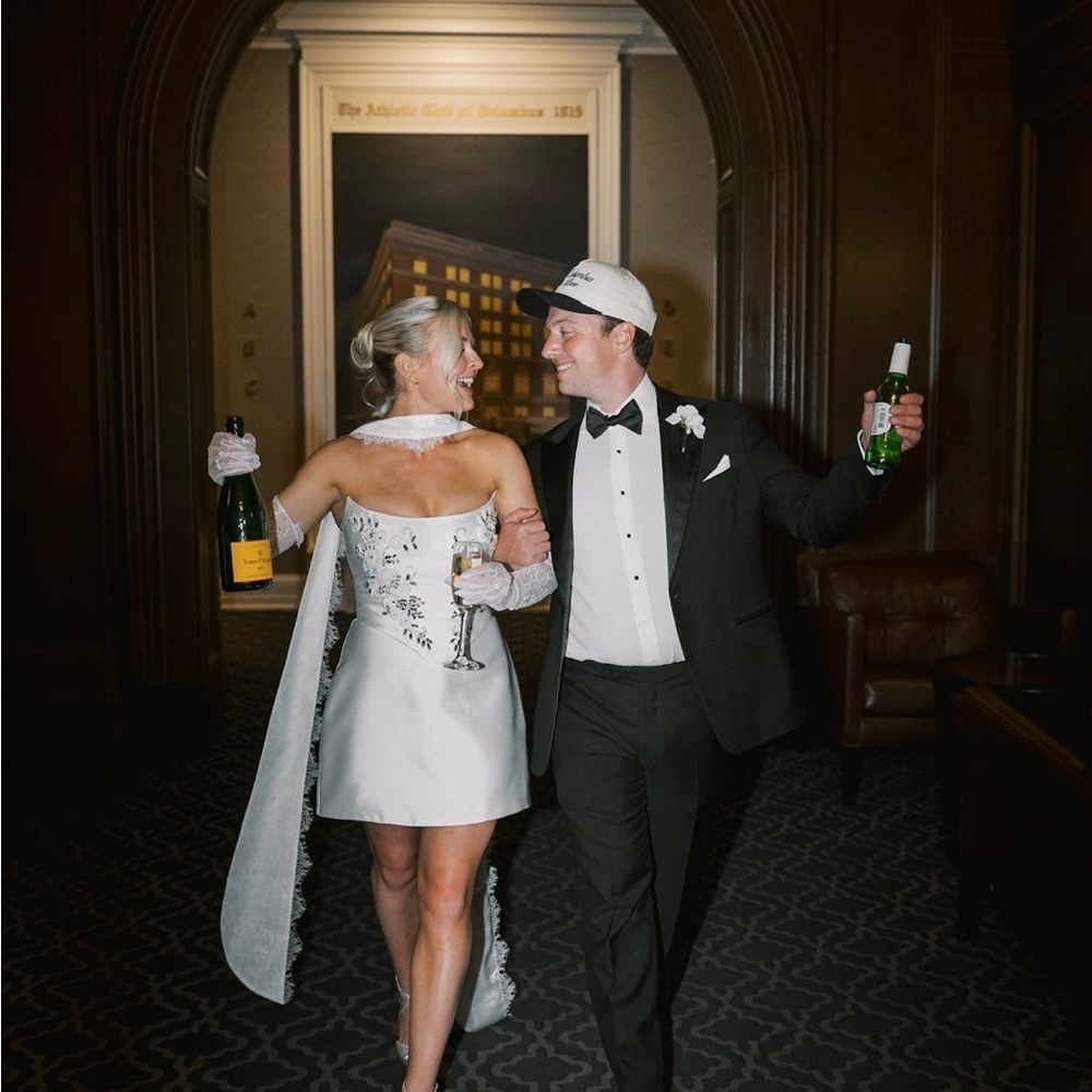 Elegant White Wedding Dress